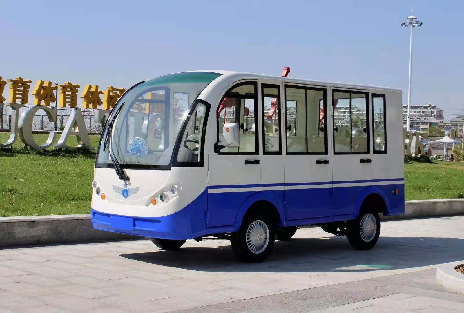 8座封閉觀光電動車
